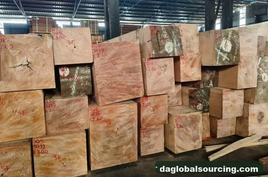 Bosse squared from Central African Republic — goods a Vietnam buyer wants