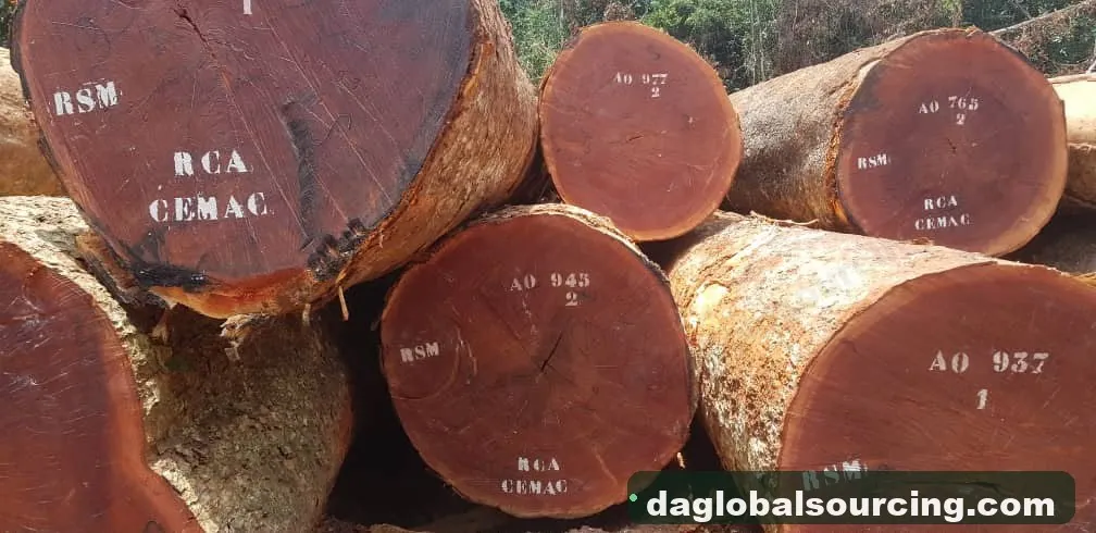 Sapelli (Sapele) logs from Congo — goods a Vietnam buyer wants
