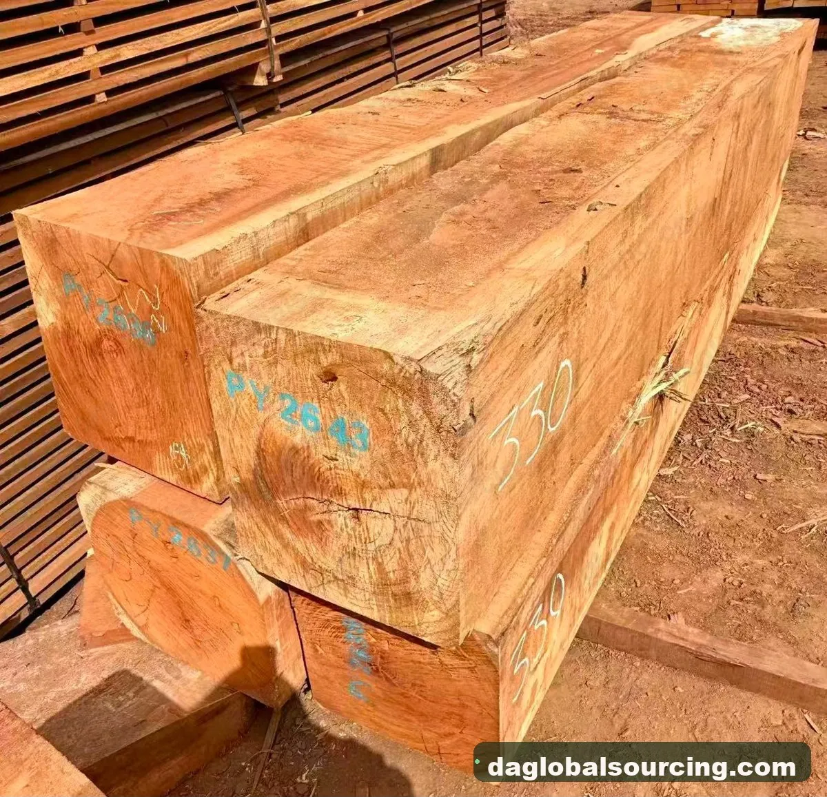 Doussie (Afzelia) timber from Central African Republic — goods a Vietnam buyer wants