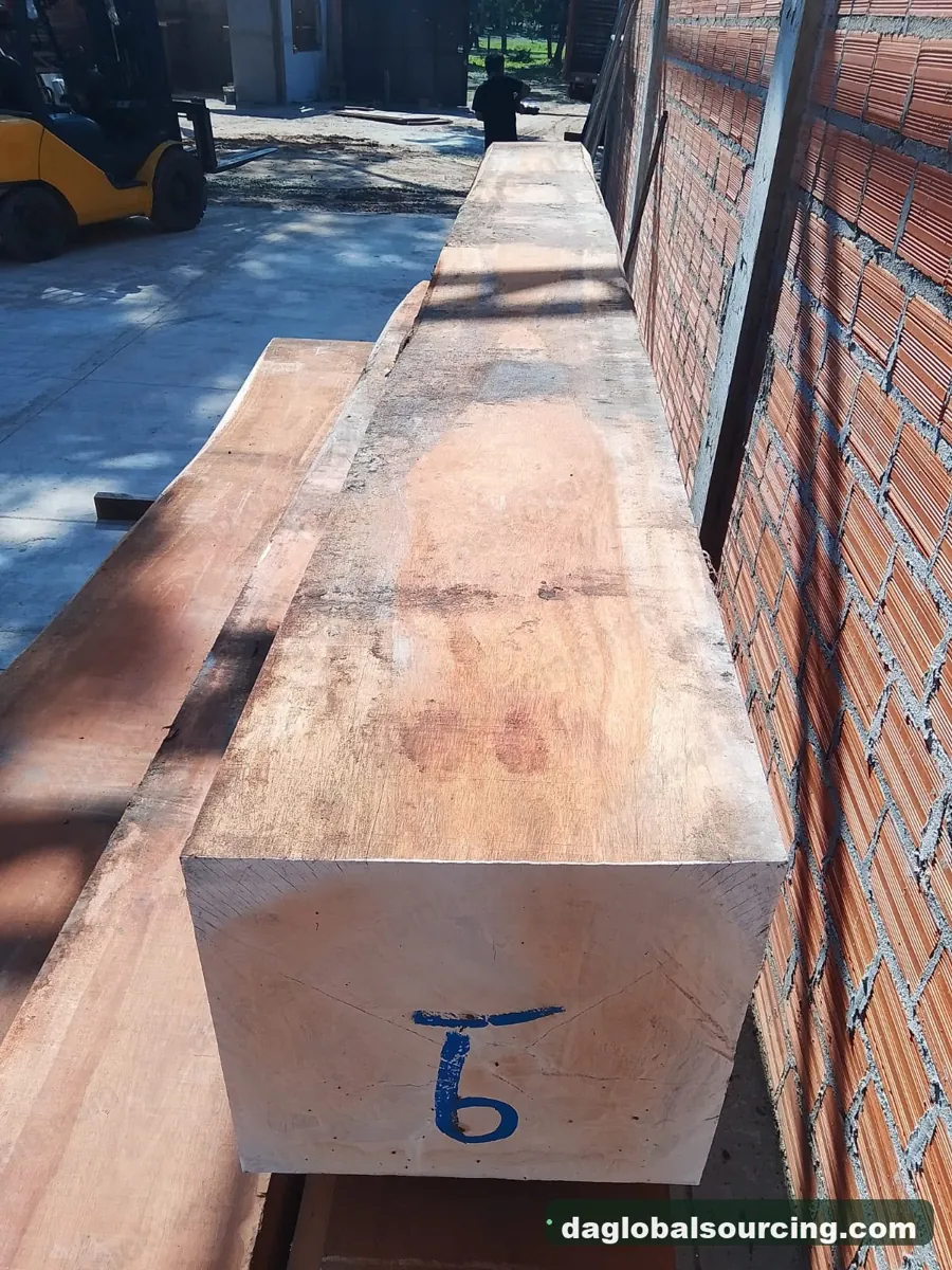 Jatoba timber from Peru — goods a Vietnam buyer wants