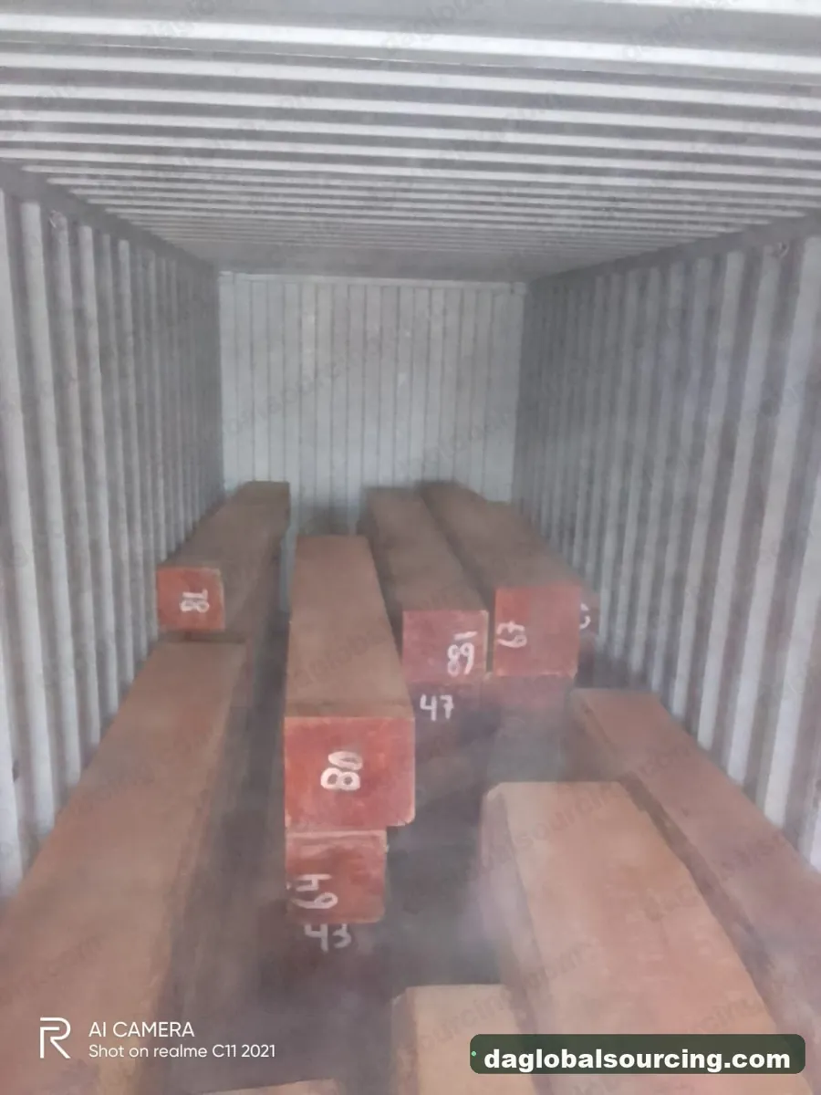 Sirari timber from Bolivia — goods a Vietnam buyer wants
