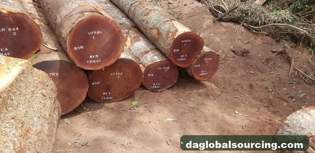 Sapelli (Sapele) logs from Cameroon — goods a Vietnam buyer wants