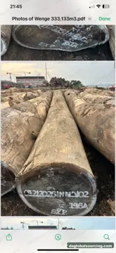 Need Wenge Logs From Congo - Monthly Order