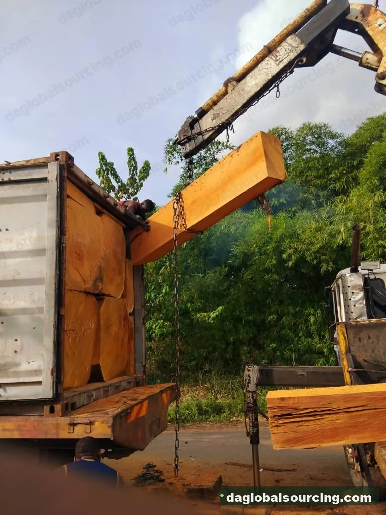 Bilinga squared from Cameroon — goods a Vietnam buyer wants