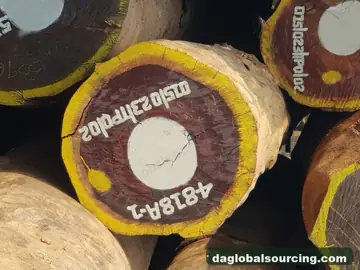 Padouk from Congo — real goods photo 2