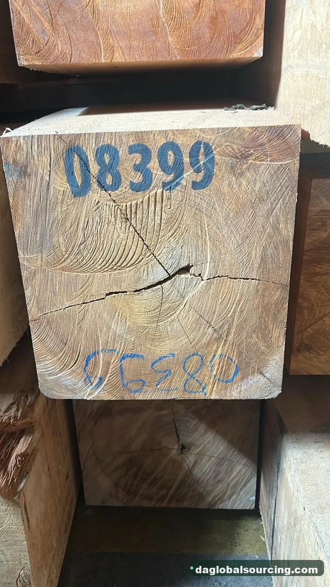 Tali (Ironwood) squared from Congo — goods a Vietnam buyer wants