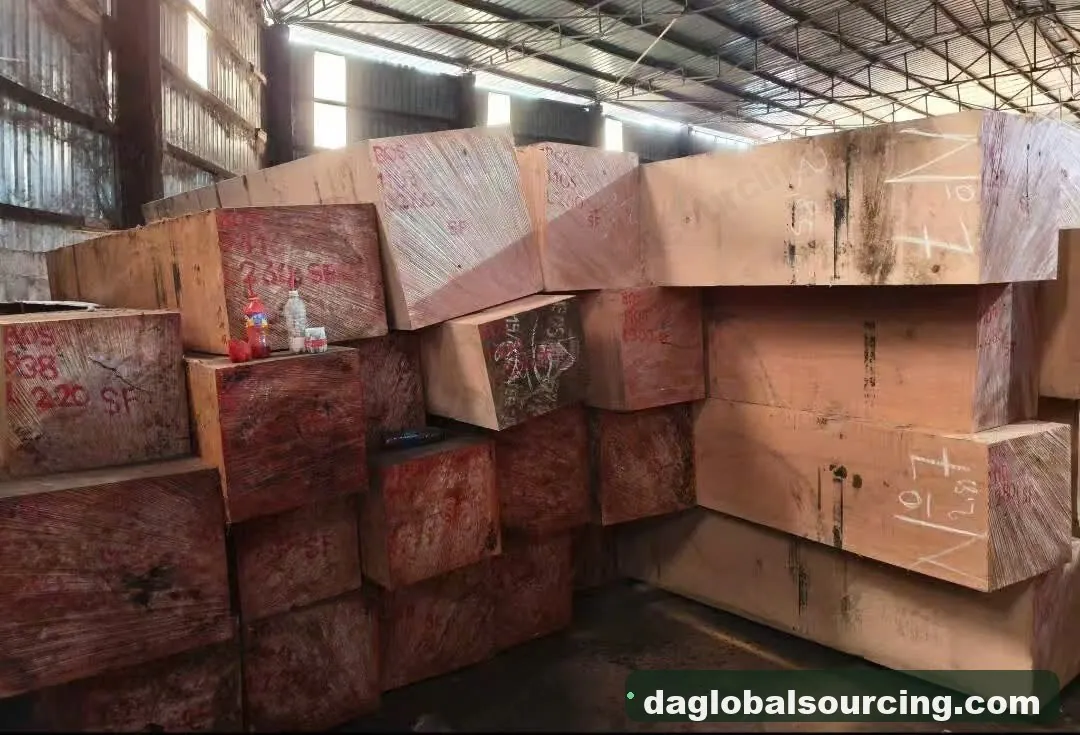 Bosse squared from Congo — goods a Vietnam buyer wants