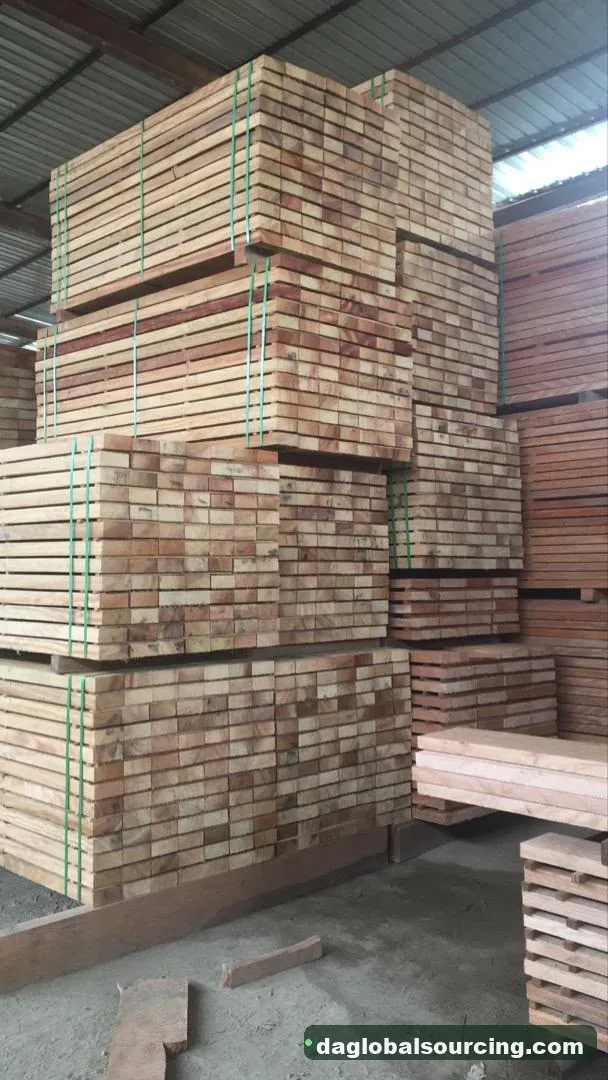 Tali (Ironwood) sawn timber from Cameroon — goods a Vietnam buyer wants