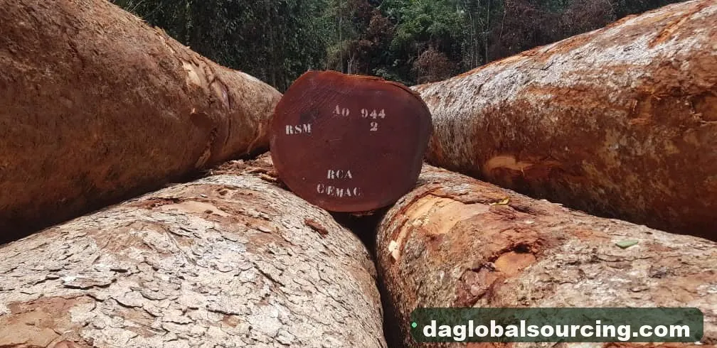 Sapelli (Sapele) logs from Central African Republic — goods a Vietnam buyer wants