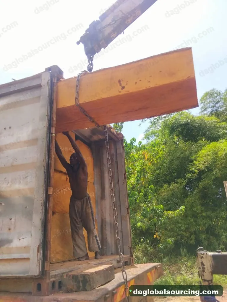 Bilinga squared from Cameroon — goods a Vietnam buyer wants